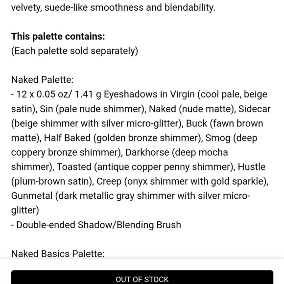 Urban Decay Naked palette,  *DISCONTINUED* BNIB! - Picture 2 of 4